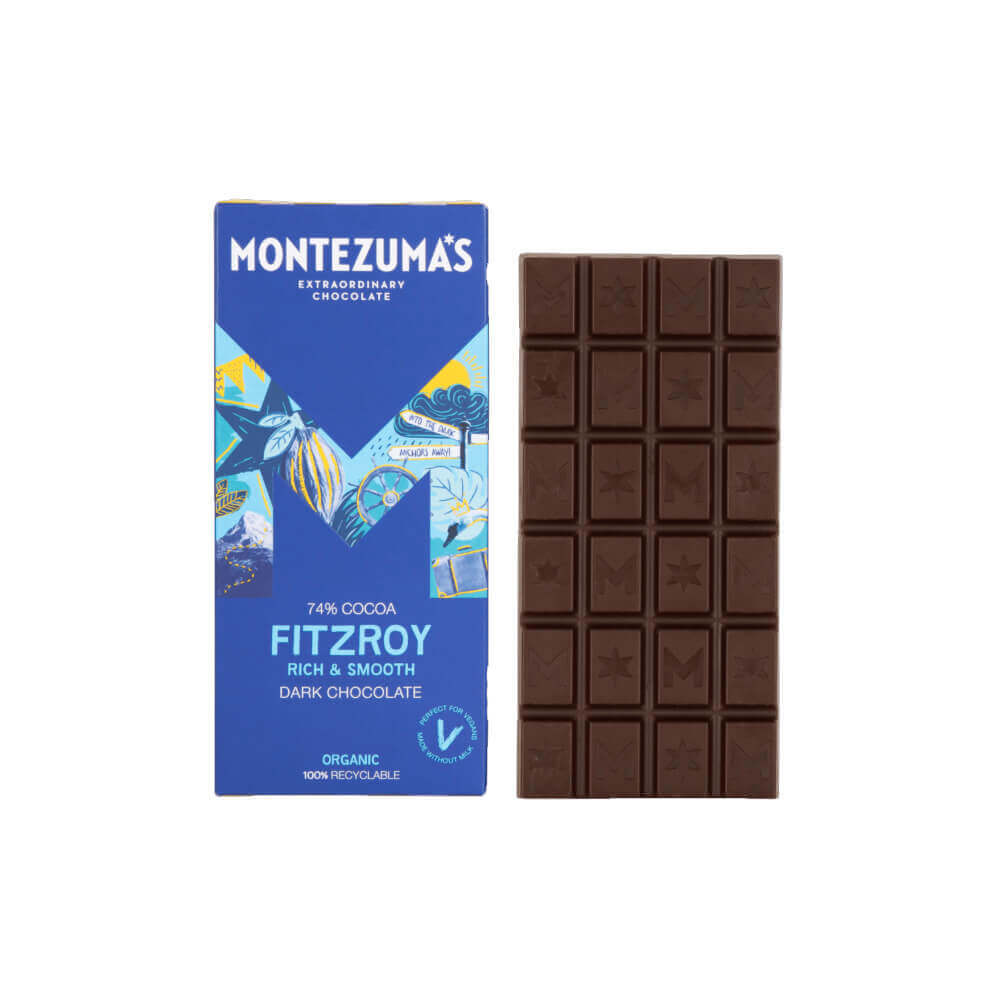 Montezumas Fitzroy Dark 74% 90g
